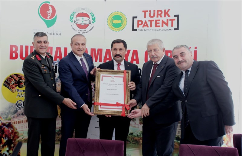  ‘Burmalı Amasya Çöreği’nin Coğrafi İşareti Tescil Edildi