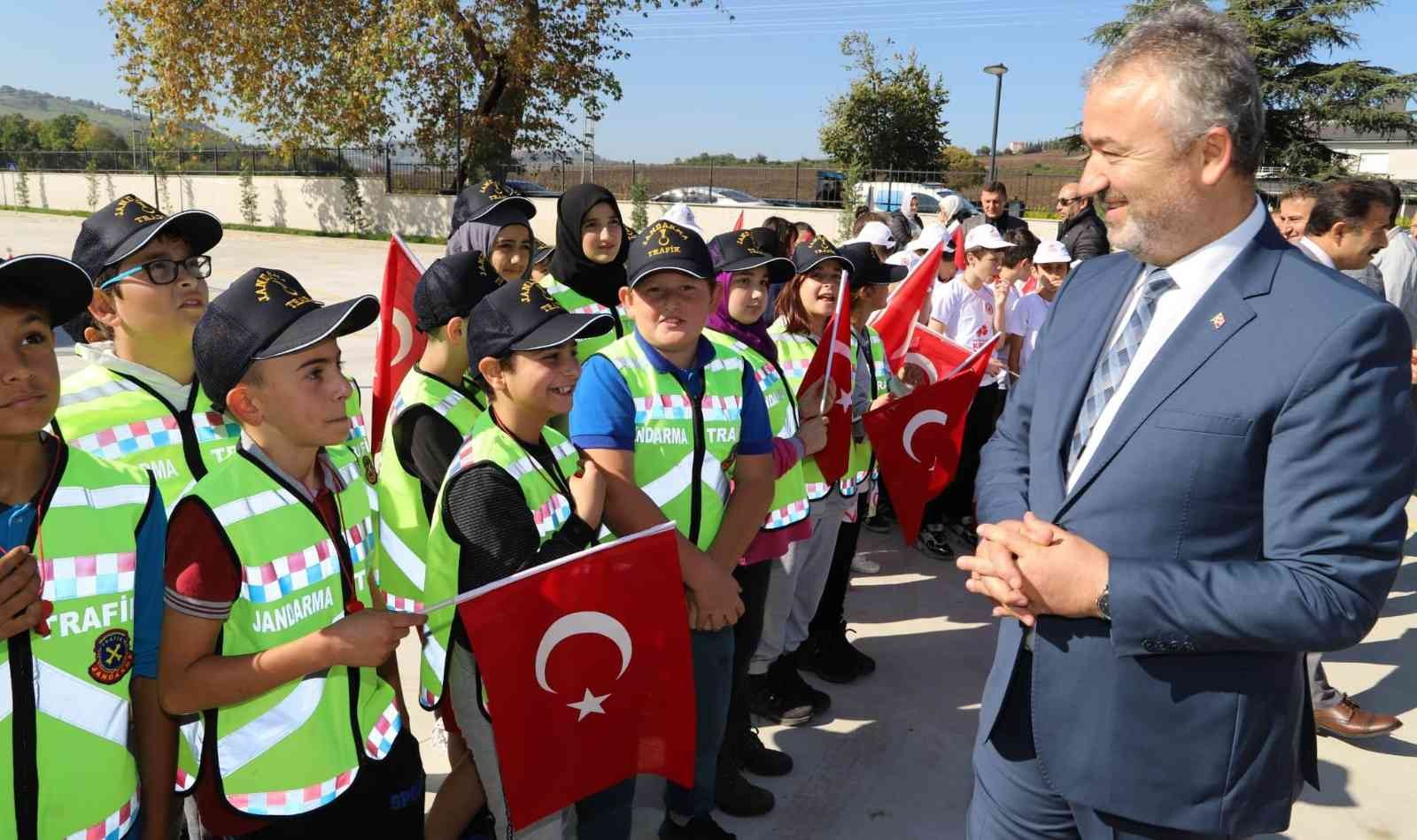 19 Mayıs Belediyesi Çocuk Trafik Eğitim Parkı açıldı