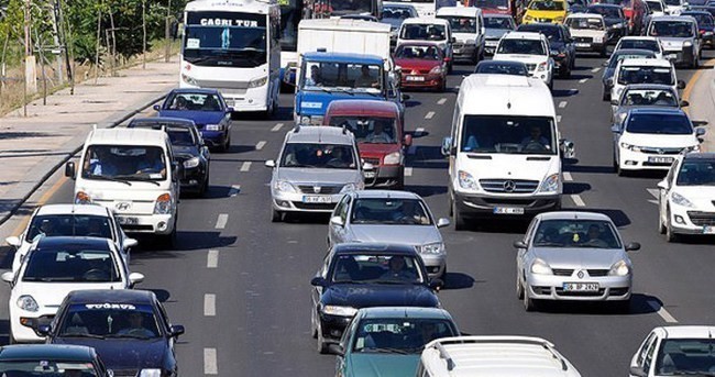 Bayburt’ta trafiğe kayıtlı araç sayısı eylül ayı sonu itibarıyla 16 bin 335 oldu