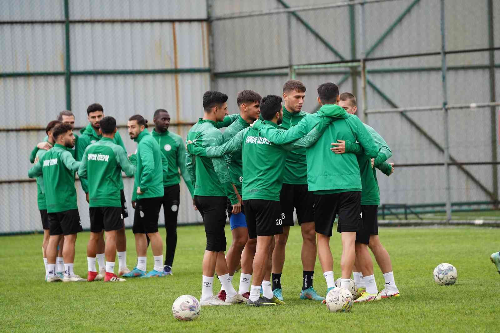 Ç. Rizespor Bodrumspor hazırlıklarını sürdürdü