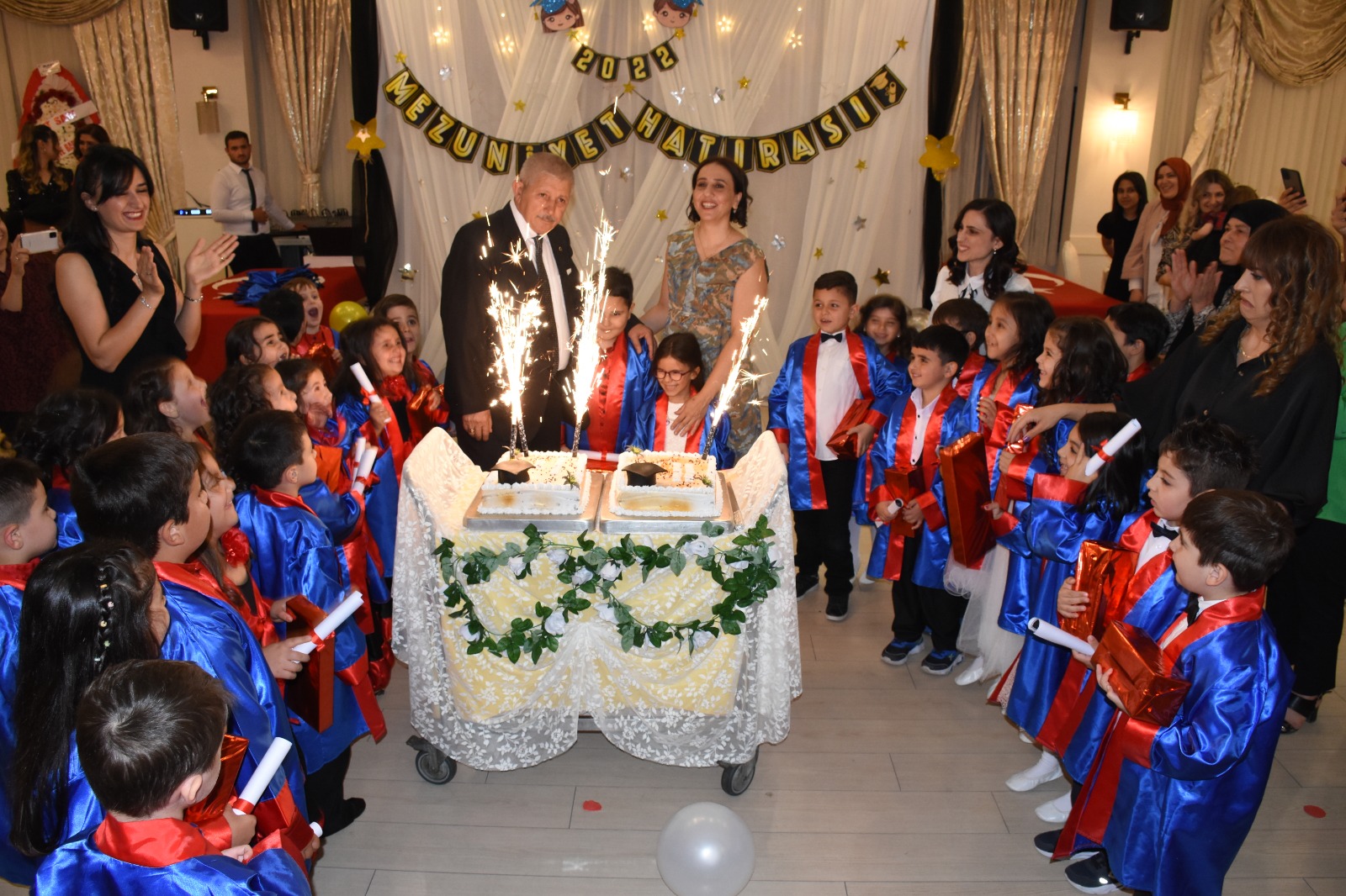 Amasya Belediyesi Çocuk Yuvasında mezuniyet sevinci