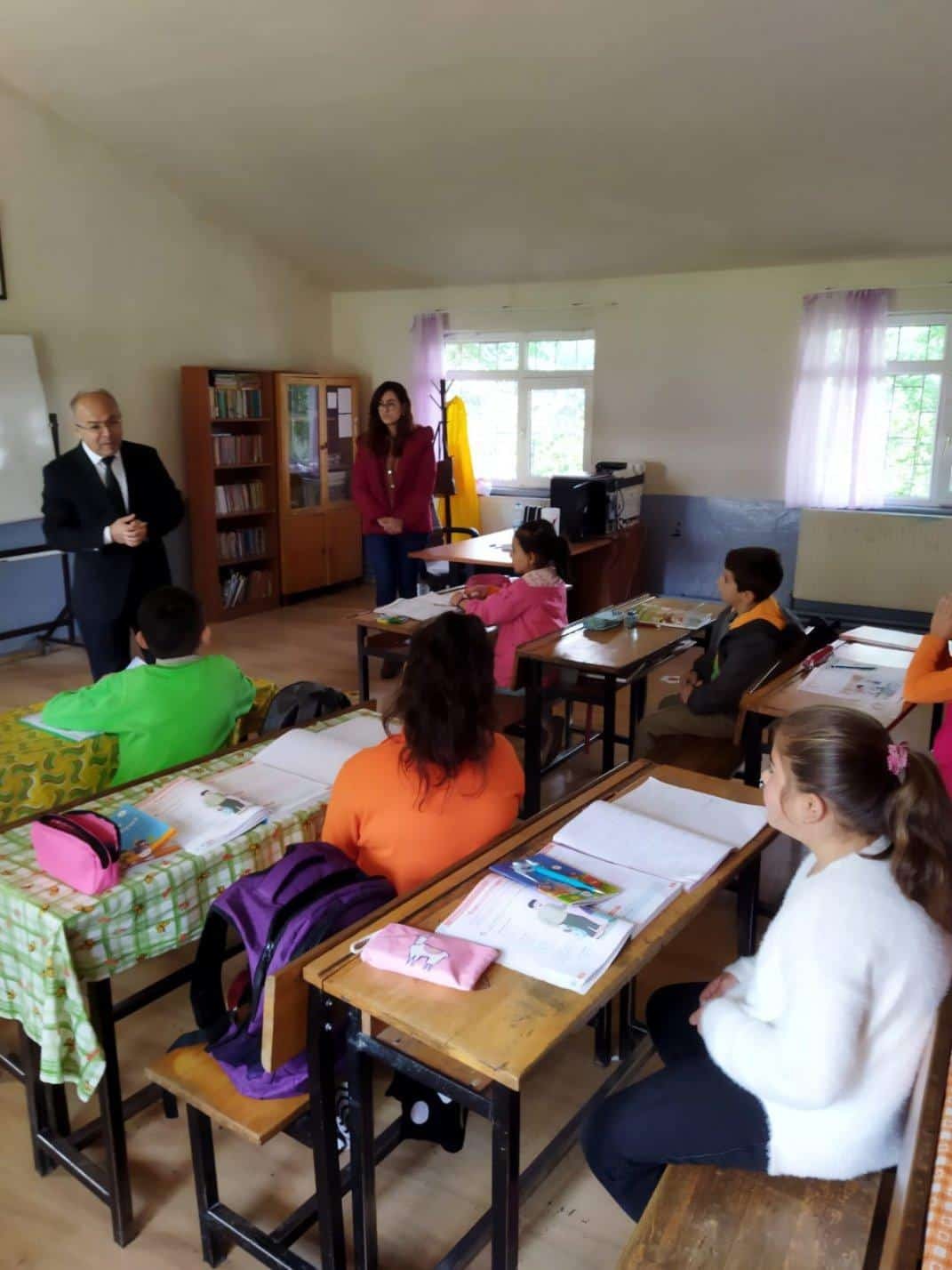 Saçmalıpınar ilkokulu denetimden geçti