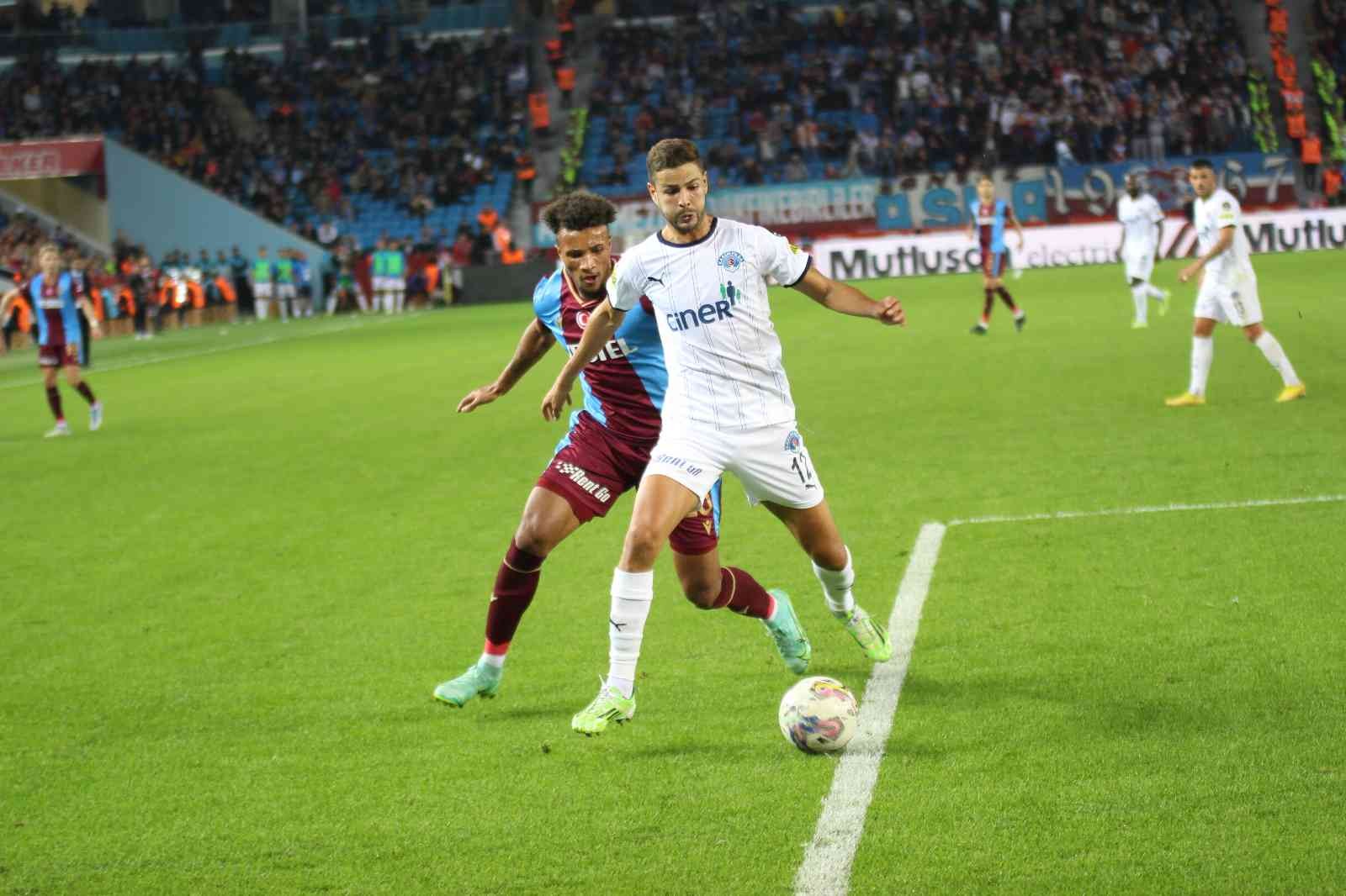 Spor Toto Süper Lig: Trabzonspor: 0- Kasımpaşa:0  (Maç sonucu)