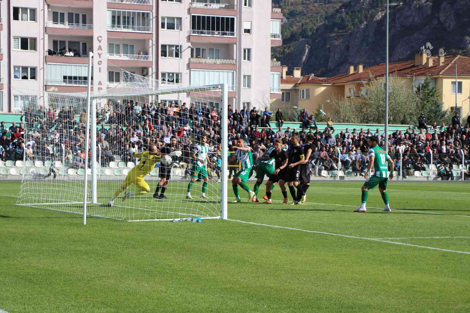 TFF 3. Lig: Amasyaspor: 1 - Hacettepe 1945: 1