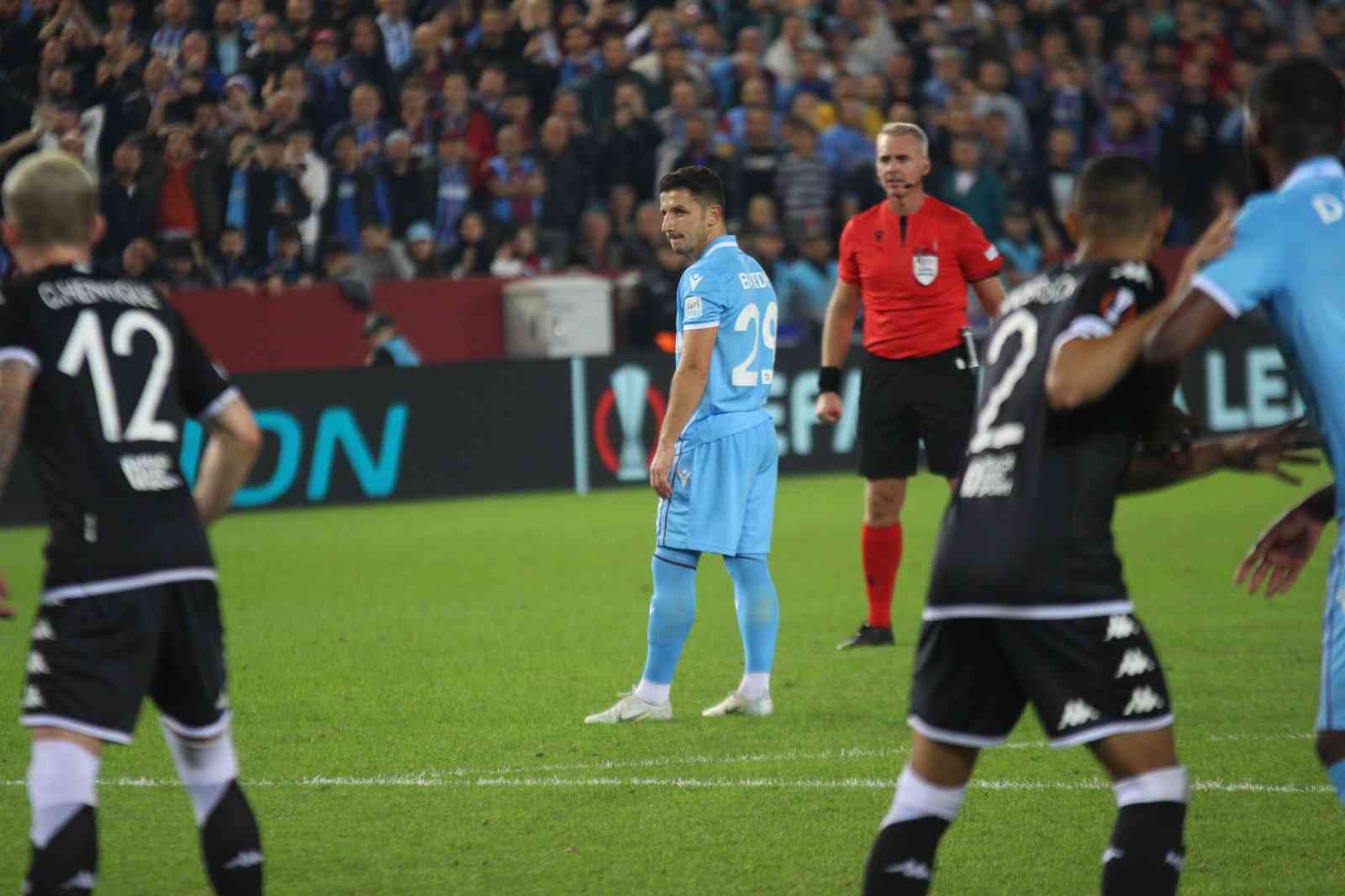 UEFA Avrupa Ligi: Trabzonspor: 4 - Monaco: 0 (Maç sonucu)