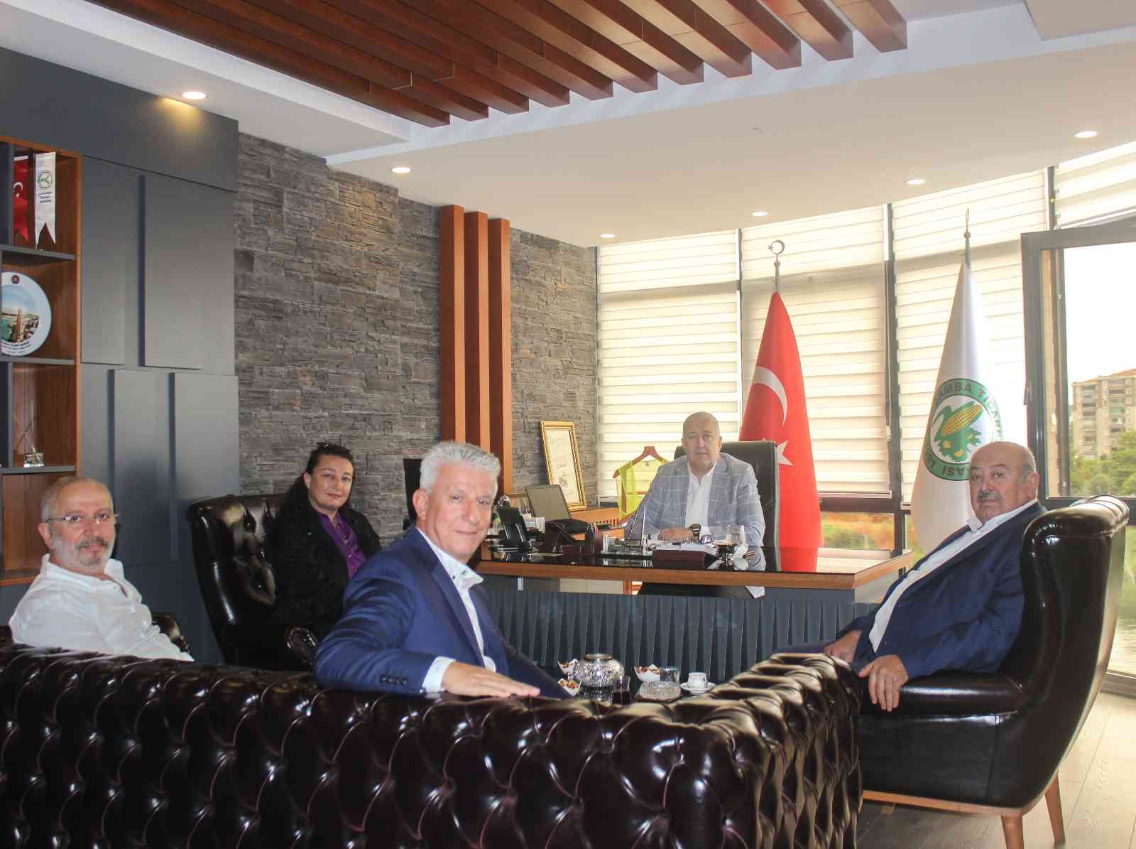 Yeniden ÇTB Başkanı seçilen Yılmaz tebrikleri kabul etti