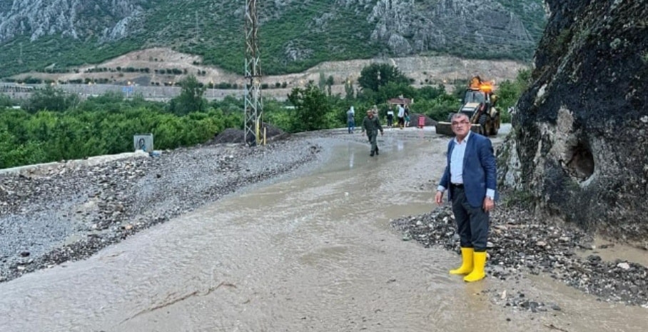 AMA- YAĞIŞ ETKİLİ OLDU (10)- ZİYARET BELEDİYE BAŞKANI